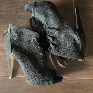 Nine West Lace Booties